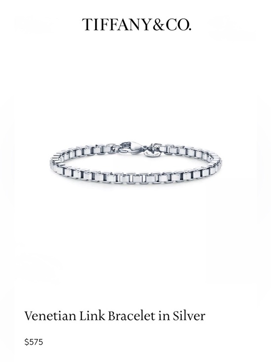 Tiffany & Co. Jewelry - Tiffany & Co. Silver Venetian Link Bracelet